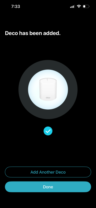 Deco App | Setup Complete
