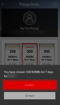 My Vodafone app | Buy a Prepay Deal